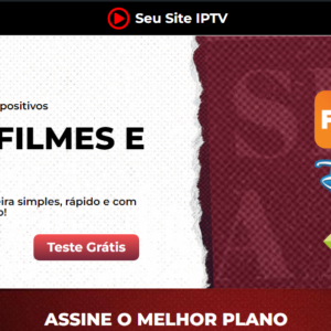 Landing page para venda de IPTV