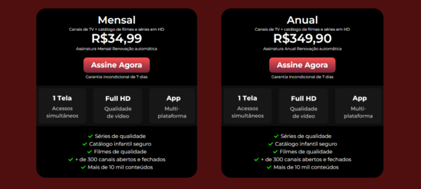 Landing page para venda de IPTV - Image 3