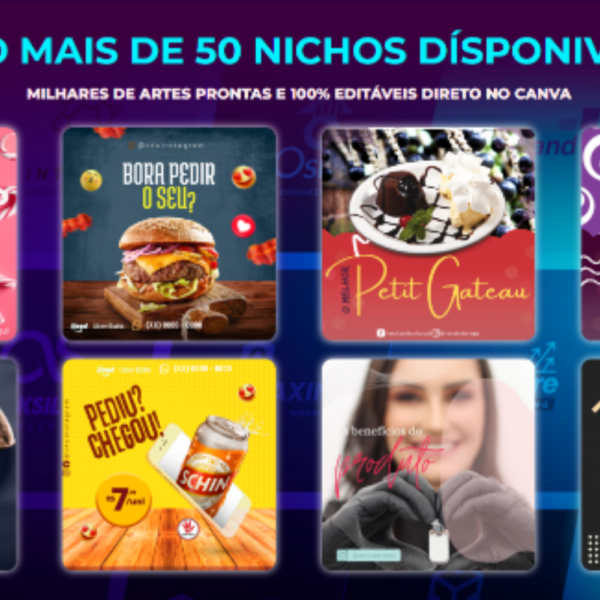 Landing page para venda de artes Canva - Image 2