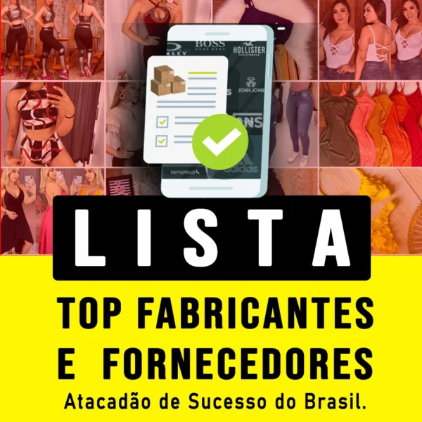 Lista mais de 1500 Fornecedores Top Fabricantes Dropshipping